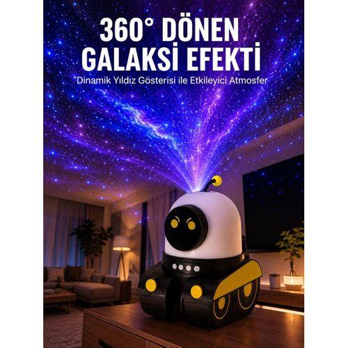 Taşınabilir Lityum Bataryalı Led Gece Lambası Ve Projektör Yeni Nesil