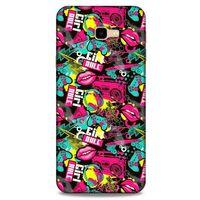 Graffitix (27) Desenli Silikon Kapak Samsung Galaxy J4 Plus Kılıf