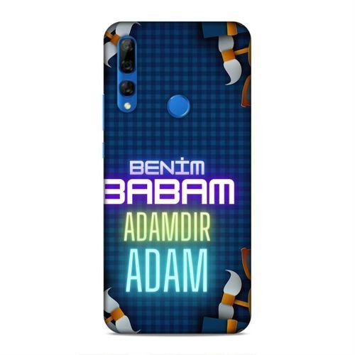 Huawei Y9 Prime 2019 Kılıf Babalar Gunu Hediyesi Arka Kapak Silikon Koruma Full Koruyucu