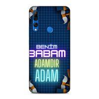Huawei Y9 Prime 2019 Kılıf Babalar Gunu Hediyesi Arka Kapak Silikon Koruma Full Koruyucu