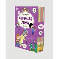 2.Sınıf Öykülerle Erdemler Serisi 10 Kitap Yuva Yayınları