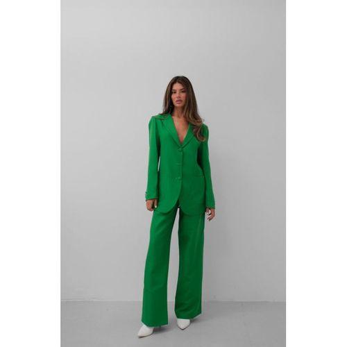 Bel Katlamalı Pantolon Blazer Ceket Takım