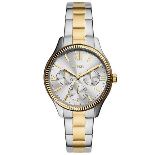 Fossil FBQ2737SET Quartz Çelik Altın/Gri 42 mmx36 mm Çift Saati