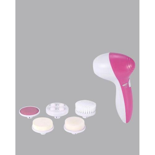 5 Başlıklı Yüz Masaj Aleti – Cilt Temizleme, Peeling, Siyah Nokta Ve Gözenek Bakımı