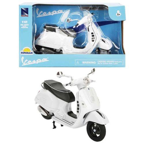 Çocuk Eğitici Oyuncak57243 SUN- Vespa  GTS 300 Super Beyaz Motor 1:12