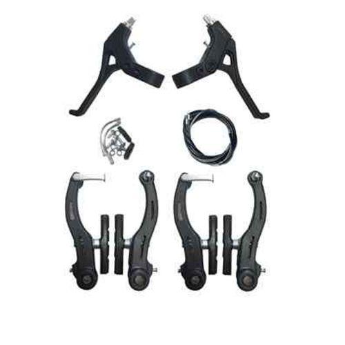SEVGENT Bisiklet Fren Takımı V-brake (plastik) Siyah Takım