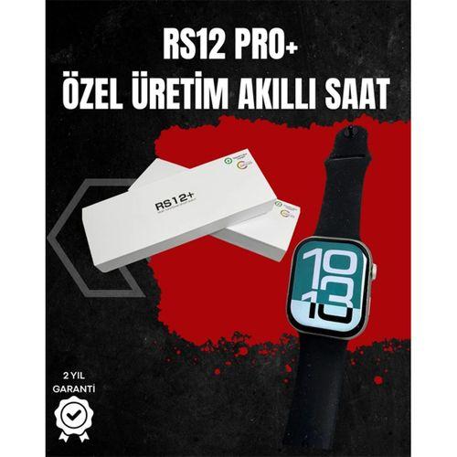 Rs12 Pro+ Titanyum Kasa Akıllı Saat – Uyku Ve Nabız Takibi, Suya Dayanıklı, Bluetooth Arama