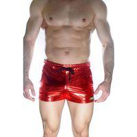 Erkek Kırmızı Lame Short