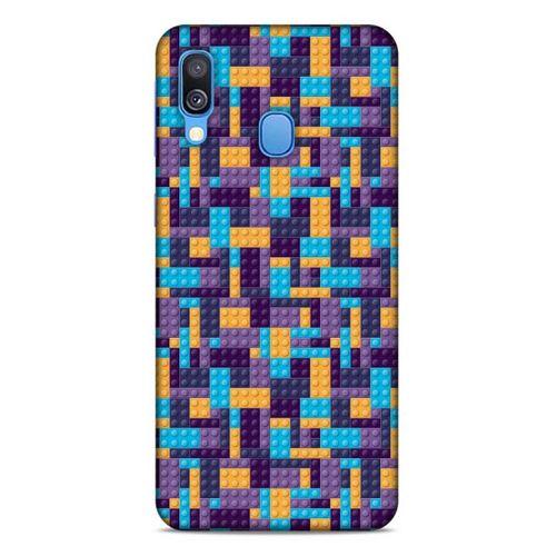 Lopard Samsung Galaxy A40 Uyumlu Kılıf BloX (49) Ultra Silikon Kılıf Mor Orange