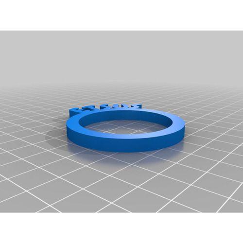 Kişiye Özel Peçete Halkası 3D Baskı (Bu ürün Sadece Plastik parçadır - Almadan Önce Soru Sorabilirsiniz)