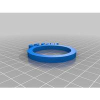 Kişiye Özel Peçete Halkası 3D Baskı (Bu ürün Sadece Plastik parçadır - Almadan Önce Soru Sorabilirsiniz)