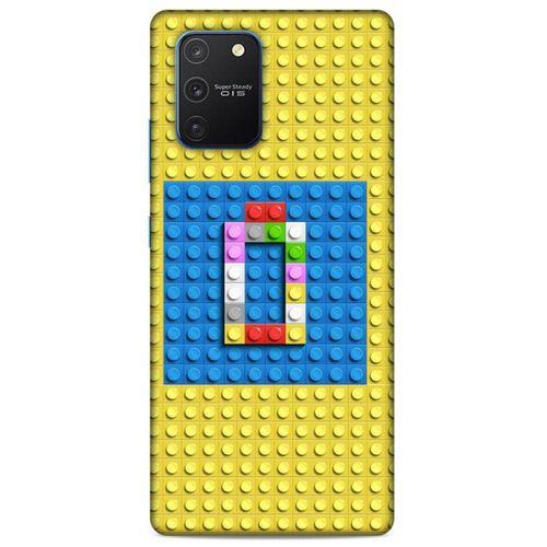 Lopard Samsung Galaxy S10 Lite Uyumlu Kılıf BloX (27) Tasarımlı Kılıf Ö Harfi