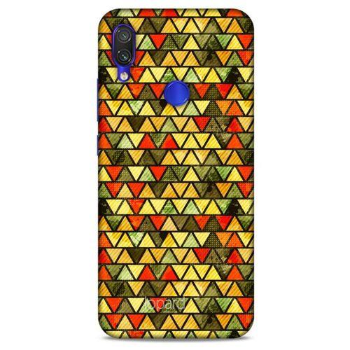 Xiaomi Redmi Note 7 Kılıf Pastel Renkler (46) Core Armor Kılıf Yeşil Sarı