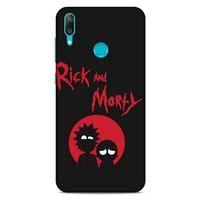 Huawei Y7 2019 Uyumlu Kılıf Rick And Morty (17) Tasarım Kılıf Principal Gene