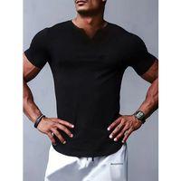 Erkek Kısa Kollu V Yaka Süprem T-shirt