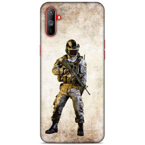 Lopard Oppo Realme C3 Uyumlu Kılıf GameX (21) Koruyucu Kapak Soldier
