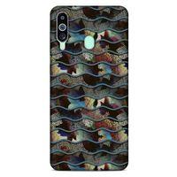 Samsung Galaxy M40 Kılıf Baskılı Özel Seri Taşlı (34) Slim Armor Kılıf