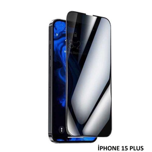İphone 15 Plus Anti Statik Tam Kaplayan Hayalet Kırılmaz Cam