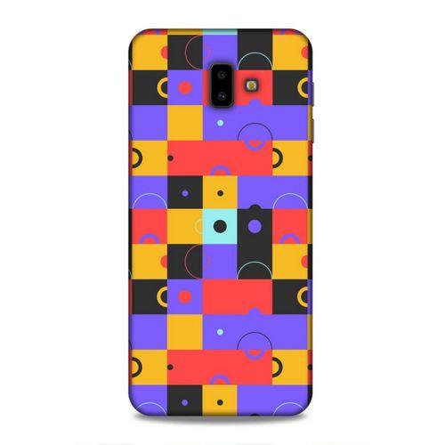 Samsung Galaxy J6 Plus Uyumlu Kılıf Insomnia (37) Silicone Cover Mor Sarı