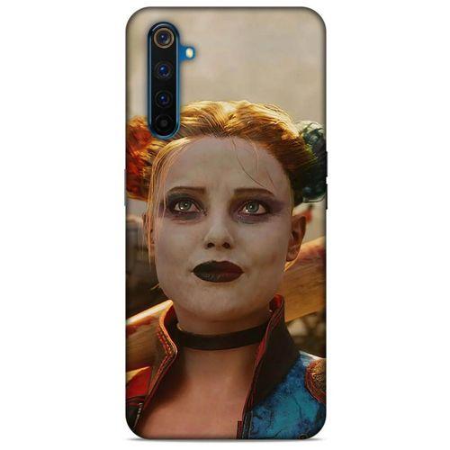 Realme 6 Uyumlu Kılıf Harley Quinn (5) Koruma Kabı Bej