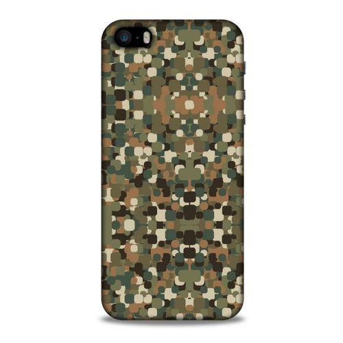 Kamuflaj 42 Apple iPhone 5 Kılıf Silikon Kapak