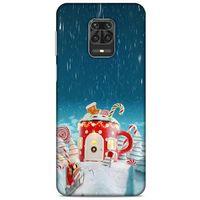 Xiaomi Redmi Note 9 Pro Kılıf Snowix (13) Silikon Kap Kırmızı
