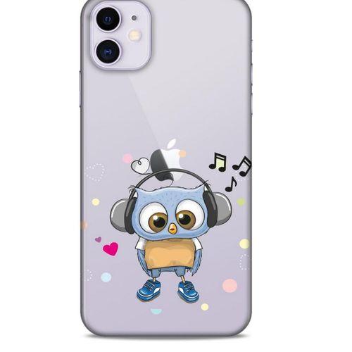 Zoologix (73) Apple iPhone 12 Şeffaf Kılıf Silikon Desenli
