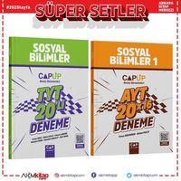 Çap Yayınları TYT AYT Sosyal Bilimler Deneme Seti 2 Kitap
