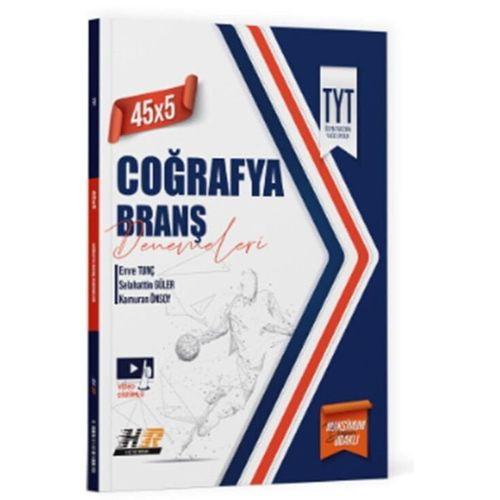 TYT Coğrafya 45 x 5 Denemeleri Hız ve Renk Yayınları