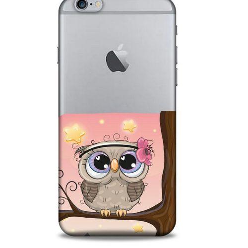 Zoologix (70) Apple Iphone 6S Plus Şeffaf Kılıf Silikon Desenli
