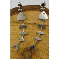 Gold Renk Figürlü Çelik  Küpe