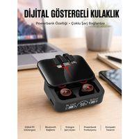 Kablosuz Şarj Göstergeli Powerbank Özellikli Bluetooth Kulaklık Çağrı Cevaplayabilen Yeni Nesil