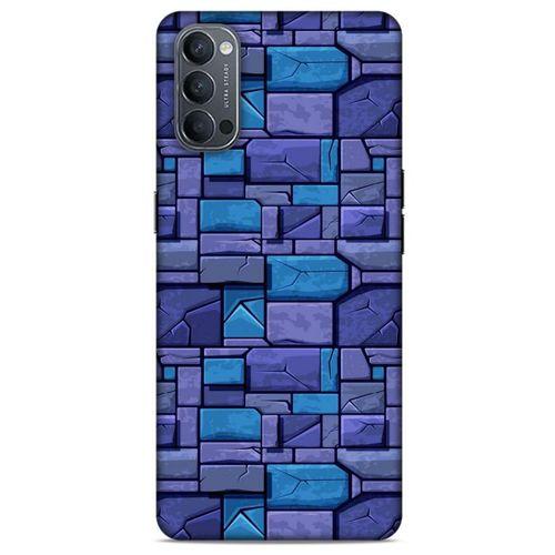 Oppo Reno 4 Kılıf Baskılı Özel Seri Taşlı (11) Tam Koruma