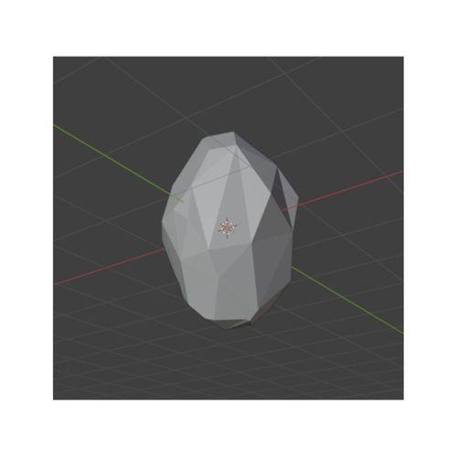 Low Poly Taş 3D Baskı (Bu ürün Sadece Plastik parçadır - Almadan Önce Soru Sorabilirsiniz)