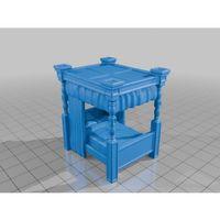 Dört Ayaklı Yatak (Bu ürün Sadece Plastik parçadır - Almadan Önce Soru Sorabilirsiniz)