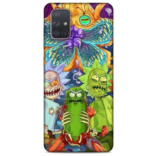 Samsung Galaxy A71 Uyumlu Kılıf Rick And Morty (23) Ultra Koruma Kılıfı Toby Matthews