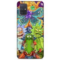 Samsung Galaxy A71 Uyumlu Kılıf Rick And Morty (23) Ultra Koruma Kılıfı Toby Matthews