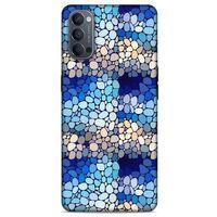 Oppo Reno 4 Kılıf Baskılı Özel Seri Taşlı (17) Tasarım Kılıf