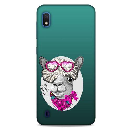 Animax Pembe Fularlı Lama Samsung Galaxy A10 Kılıf Desenli Silikon