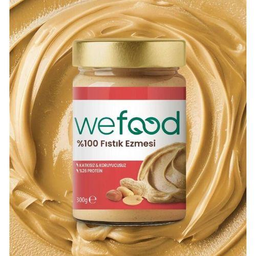 Wefood Yer Fıstığı Ezmesi %100 Sade 300 Gr