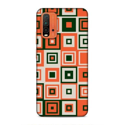 Xiaomi Redmi 9T Uyumlu Kılıf Insomnia (29) Arka Koruma Kılıfı Turuncu Siyah