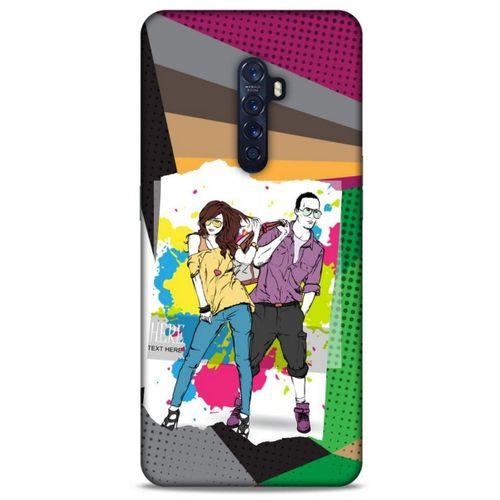 Sokak Modası 80 Oppo Reno 2 Kılıf Desenli Silikon