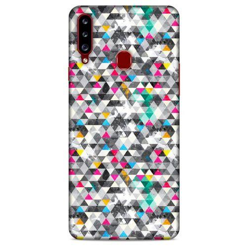Geometrix 03 Samsung Galaxy A20s Kılıf Silikon Kapak