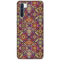 Ethnic Culture (96) Oppo A91 Kılıf Silikon Kapak Desenli