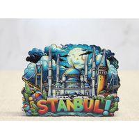 Ahşap İstanbul Temalı Magnet
