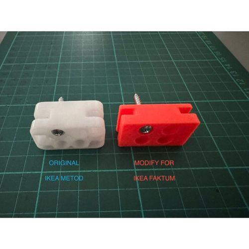 LAGAN Bulaşık Makinesi için FAKTUM Ön Kapak Klipsi (Bu ürün Sadece Plastik parçadır - Almadan Önce Soru Sorabilirsiniz)