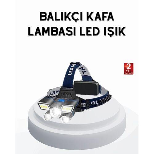 Profesyonel Şarjlı Led Far – Ipx5 Suya Dayanıklı, 4 Işık Modu, Hareket Sensörlü