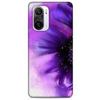 Xiaomi Mi 11 Uyumlu Kılıf Mor Delisi (31) TPU Kılıf Çiçek