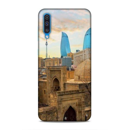 Samsung Galaxy A30s Uyumlu Kılıf Azarbaijan (11) Tam Koruma Ateş Kuleleri