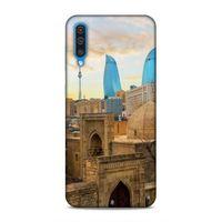 Samsung Galaxy A30s Uyumlu Kılıf Azarbaijan (11) Tam Koruma Ateş Kuleleri